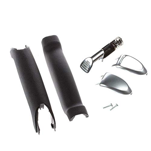 LNIMIKIY Kit de reparación para Ford S-Max, 1774992 estacionamiento estable fácil de instalar, agarre de parada, accesorios de manillar de coche, herramientas de freno de mano, tacto suave, negro