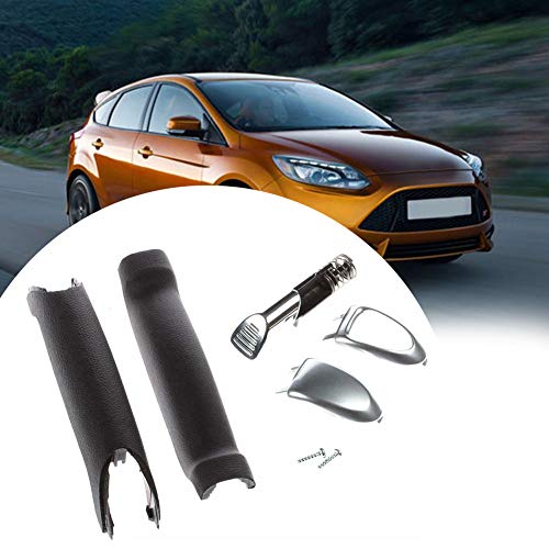 LNIMIKIY Kit de reparación para Ford S-Max, 1774992 estacionamiento estable fácil de instalar, agarre de parada, accesorios de manillar de coche, herramientas de freno de mano, tacto suave, negro