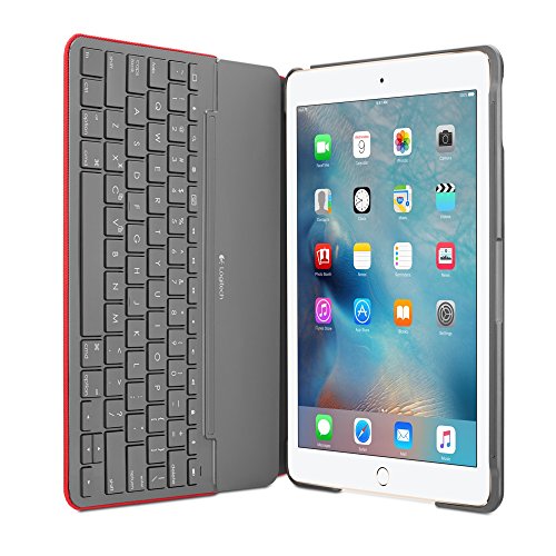 Logitech Funda con Teclado Canvas iPad Air 2 (Mars Red Orange)