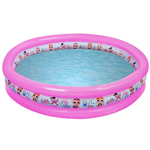 LOL SURPRISE Piscina Redonda surtida 150cm Brazaletes y flotadores Natación y Waterpolo Unisex Infantil, Multicolor (Multicolor), Talla Única