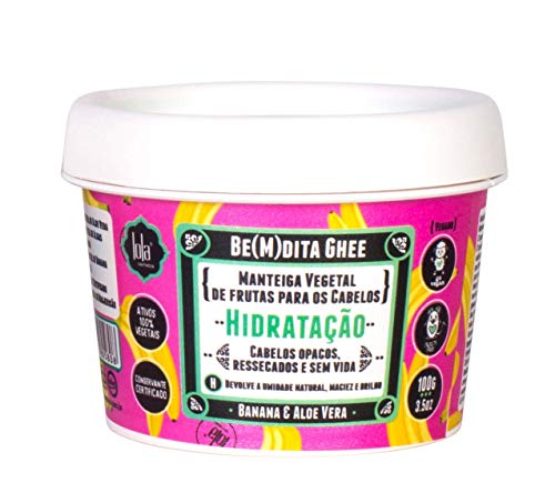 Lola Cosmetics Be(M) Dita Ghee - Másc. Hidrataçao Banana E Aloe Vera 100G