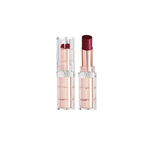 L'Oréal Paris Color Riche Plump & Shine, Barra de Labios Brillo y Volumen, Fig Plump Tono Burdeos