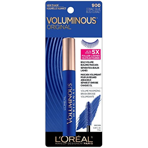 L'Oreal Paris Cosmetics Voluminous Original Mascara, Cobalt Blue, 0.28 Ounce
