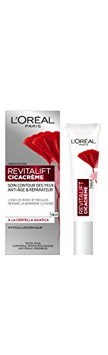 L'Oréal Paris - Revitalift - Cicacrème - Soin Yeux Réparateur - Anti-Rides & Réparation - Anti-Âge - 15 mL