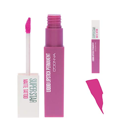 Lote Cia&Co 3 x Super Star Matte NUDE PASTEL II - Barra de Labios Liquida Mate Tatto Permanente (Colores NUDE PASTEL II - Lote MY-08)