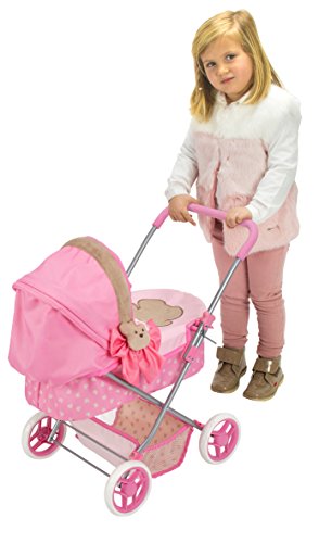 Lovely Teddy- Carro Cuco, Color Rosa (Saica 1)