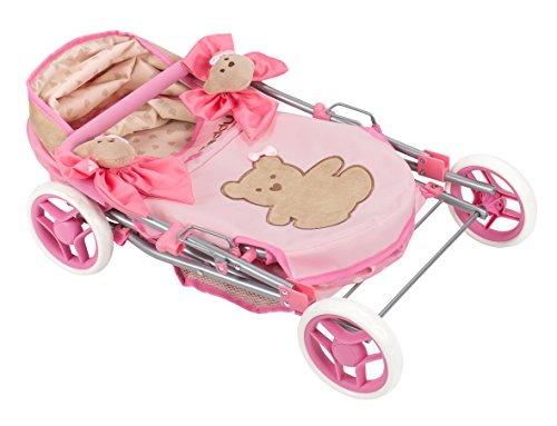 Lovely Teddy- Carro Cuco, Color Rosa (Saica 1)