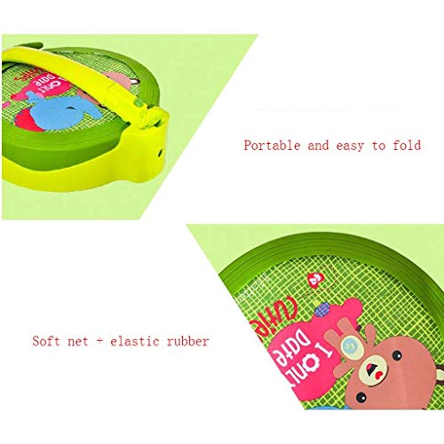 Lovely Trampoline para niños con reposabrazos Trampoline Indoor Outdoor Trampoline para niños, para Mayores de 1-3 años Salto de Forma física,Green