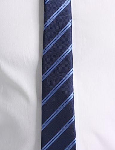 Lower East Le239 Corbata, Multicolor (Navy/blau), Talla única