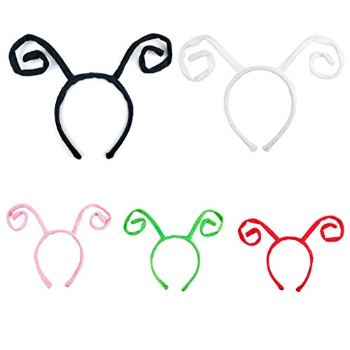 LQH Adulto Niños de Halloween Cosplay Diadema Animal Hormiga Mariposa tentáculos del aro del Pelo (Size : 5)