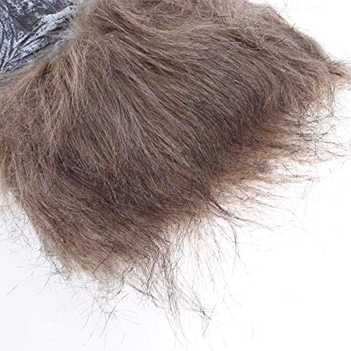 LQH Capa de Brillo Doble ala de la Mariposa de la Varita Vestido Diadema Fairy Princess Kids Rendimiento Escenario del Traje de la Muchacha (Rosa roja)