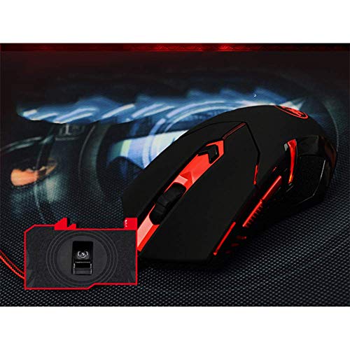 LQH Teclado Teclado Ordinaria de Juego del ratón de Ordenador Teclado Teclado Iluminado ratón del Teclado Ajustado diseño Ultra-Delgado Teclado inalámbrico Ligero Ultra-Delgado