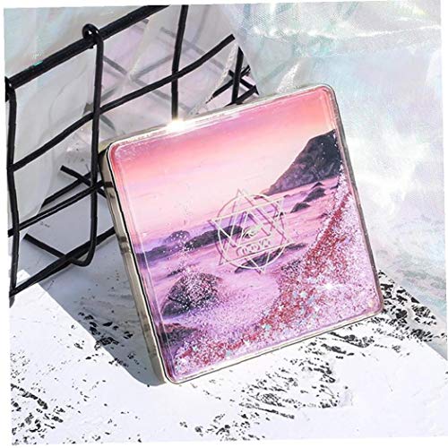 lujiaoshout 9 Colores Super pigmentado Profesional Paleta de Sombra de Ojos Shimmer Mate Polvo Suave Textura cremosa blendable Sombra de Ojos Ultra Larga Duración de Maquillaje Paleta (1)