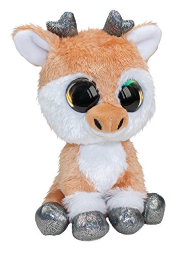 LUMO STARS Reindeer Vasa Animales de Juguete Felpa Marrón, Gris, Blanco - Juguetes de Peluche (Animales de Juguete, Marrón, Gris, Blanco, Felpa, 3 año(s), Reno, Niño/niña)