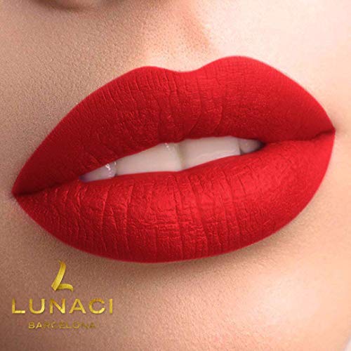 Lunaci Barcelona Pintalabios Mate, tonos vibrantes, textura ligera, hipoalergénico ULTRA MATE VEGANO (ENIGMA MV-09)