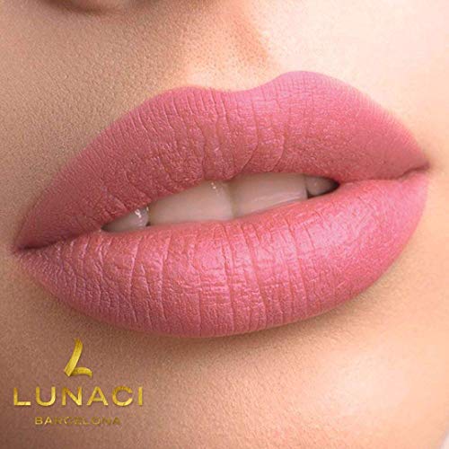 Lunaci Barcelona Pintalabios Mate, tonos vibrantes, textura ligera, hipoalergénico ULTRA MATE VEGANO (KISS MV-02)