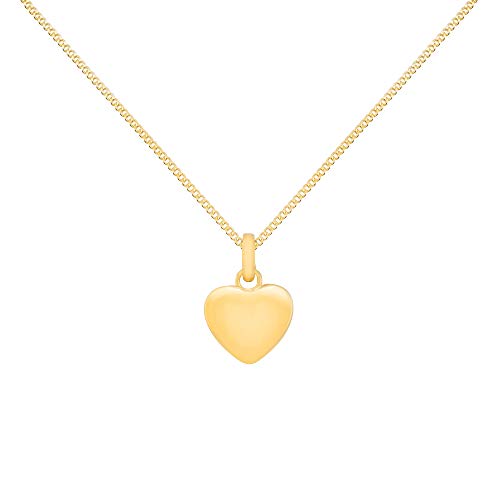 LUUK LIFESTYLE Collar de plata de ley 925 con colgante de corazón y cita Happiness, joya de mujer, tarjeta de regalo, amuleto, oro