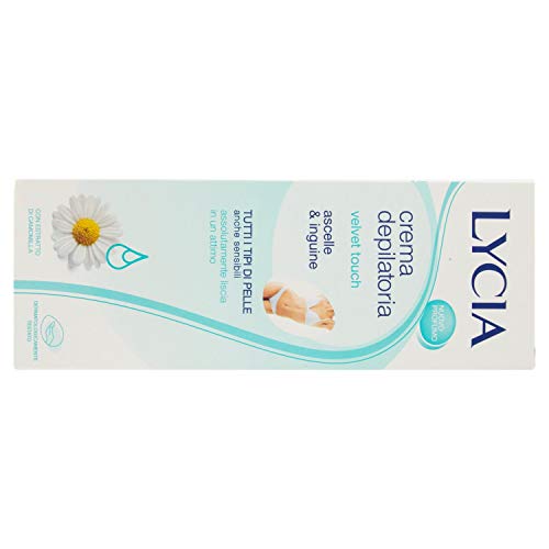 Lycia Velvet Touch - Crema Depilatoria Ascelle E Inguine, 100ml