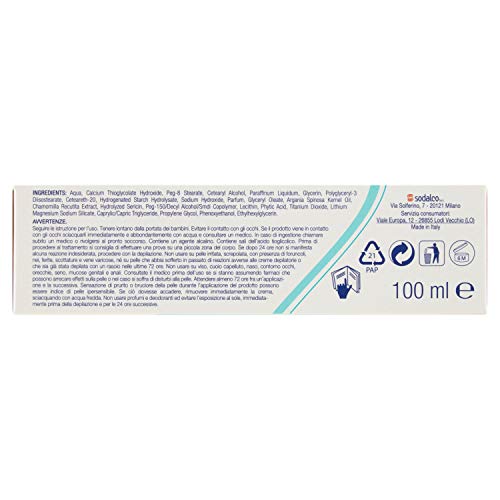 Lycia Velvet Touch - Crema Depilatoria Ascelle E Inguine, 100ml