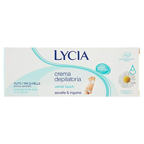 Lycia Velvet Touch - Crema Depilatoria Ascelle E Inguine, 100ml