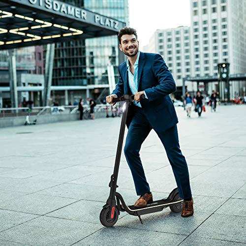 M MEGAWHEELS Patinete electrico S10-patinete electrico Adultos y niños, 7500 mAh, 25km/h.(Negro)