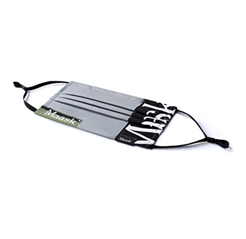 MAASK Shield Moon MASCARILLA HIGIENICA Reutilizable, Adultos Unisex, Gris