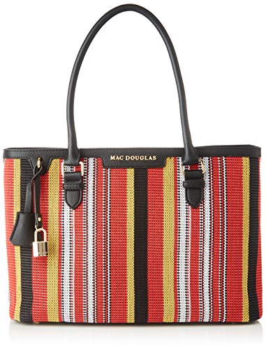 Mac DouglasLaurene Fantasia MMujerShoppers y bolsos de hombroMulticolor (Rouge)13x25x37, 5 Centimeters (W x H x L)