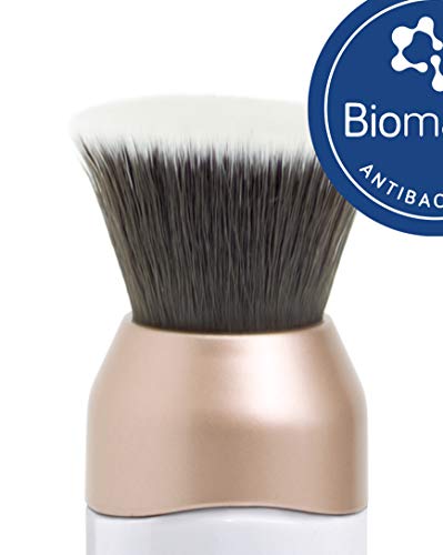 Magnitone Londres blendup cepillo pincel Estompeur de maquillaje vibra-sonic inalámbrico recargable blanco/rosa dorado