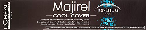 Majirel Cool Cover Coloración permanente en crema para el cabello 5 50 ml
