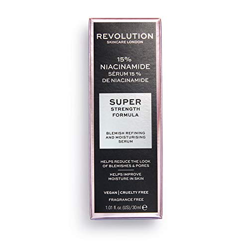 Makeup Revolution Super Strength 15% Niacinamida + 1% Sérum de zinc