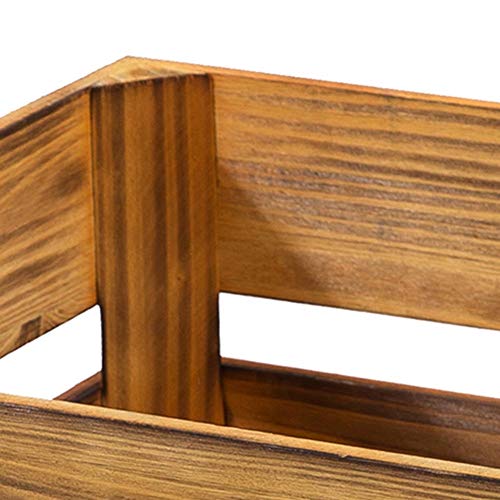 Maleta Vintage, El Mango Hueco De Gran Capacidad Se Puede Apilar En Varias Armario Sala De Estar Misceláneas Almacenamiento De Libros De Madera, 5 Colores 2 Tamaños GGYMEI