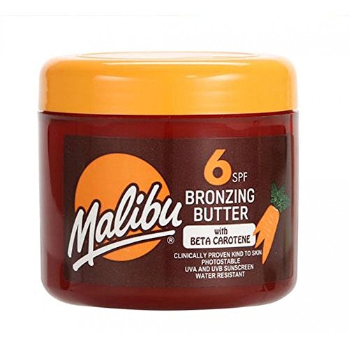 Malibu - Mantequilla bronceadora con aceite de coco de caroteno, 300 ml