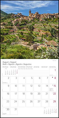 Mallorca Majorca 2021 - Broschürenkalender - Wandkalender - mit herausnehmbarem Poster