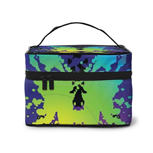 Mancha de Tinta Maquillaje Grande Bolsas de cosméticos de Viaje portátiles Estuches de Trenes Profesionales