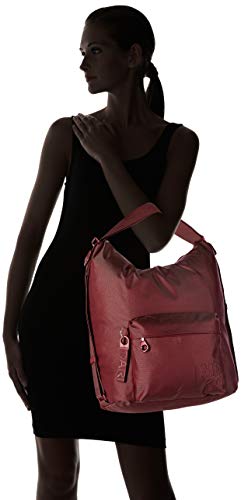 Mandarina Duck MD 20, Bolso de mano para Mujer, Cabernet, Taglia Unica