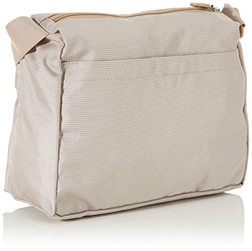 Mandarina Duck Md20 Tracolla, bolso bandolera para Mujer, Beige (Irish Cream), 8.5x20x29 Centimeters (W x H x L)