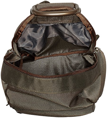 Mandarina Duck Md20 Tracolla, Mochila para Mujer, Marrón (Pirite), 10x21x28.5 cm (B x H x T)