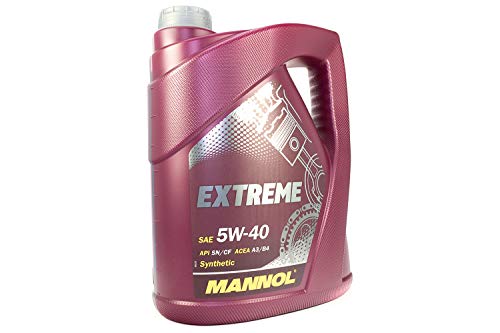 MANNOL 42550400500 Extreme 5W40 SL/CF, 5 l