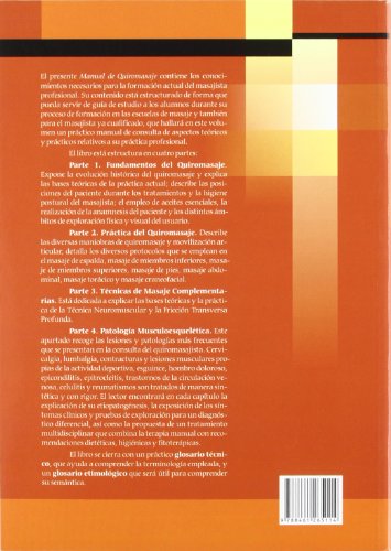 Manual De Quiromasaje - Para La Formacion Profesional Del Masajista (Manuales)