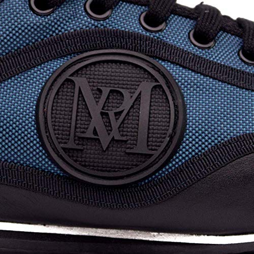 Manuel Reina - Zapatos de Baile Latino Hombre Urano Blue - Bailar Bachata y Salsa - Zapatos de Salsa - Ataca y la Alemana (42 EU)