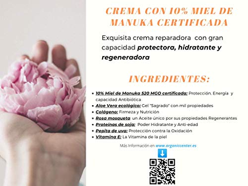 Manuka Repair Cream - CREMA CON 10% DE MIEL DE MANUKA CERTIFICADA (50 ml)