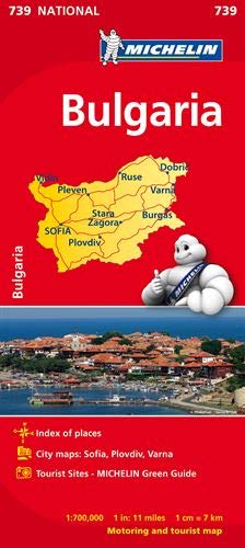 Mapa National Bulgaria (Mapas National Michelin)