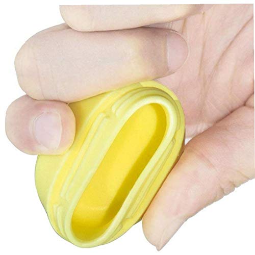 Maquillaje a prueba de fugas Cream Squeezable tarros de silicona cosmética recipientes con tapas selladas para Champú Loción (20 ml / 0,67 oz)