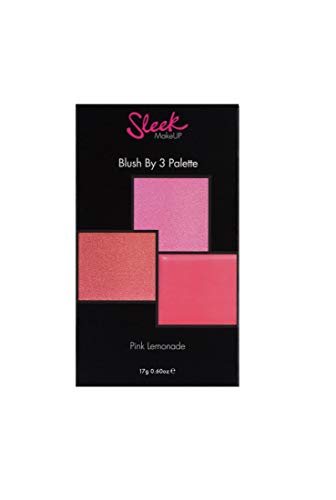 Maquillaje Sleek Blush Palette Por 3 Pink Lemonade 20g, 1er Pack (1 x 20 g)
