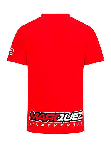 Marc Marquez 2019 93 MotoGP - Camiseta Infantil para niños de 2 a 11 años, Rojo, Kids Age 4-5