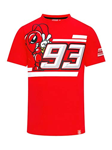 Marc Marquez 2019 93 MotoGP - Camiseta Infantil para niños de 2 a 11 años, Rojo, Kids Age 4-5