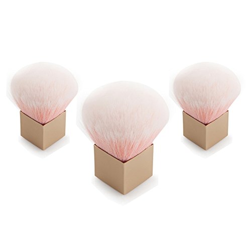 Marca 1 pcs Brochas de Maquillaje Profesional Oro, polvos y colorete Cepillo k-i-k-o-s cosméticos Make Up Pinceles Kit pinceis libre regalo