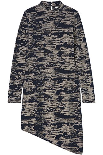 Marca Amazon - find. Vestido Camuflaje para Mujer, Multicolor (Multi), 36, Label: XS