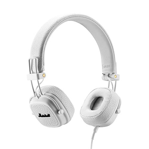 Marshall Major III Wired On-Ear Headphone, White