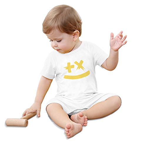 Martin Garrix Mono de Manga Corta para niñas, niños, bebé, algodón, recién Nacido, Mono, Pijama, niño